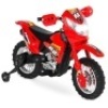 6V Kids Electric Ride-On Motorcycle Toy w/ Training Wheels, Lights, Music.&nbsp;