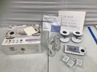 Project Nursery Video Baby Monitor w/ 2&nbsp;Cameras, Untested, Appears New, Retail 149.99