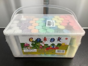 Set of 52 Sidewalk Chalk, Appears New