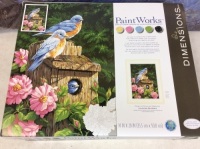 Lot of (7) PaintWorks Paint By Numbers Kits - New