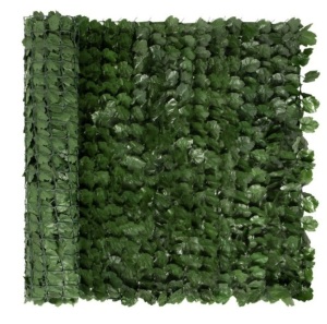 Outdoor Faux Ivy Privacy Screen Fence, 94x39in