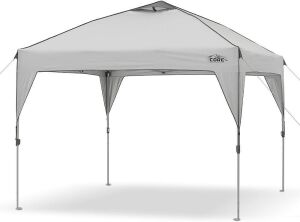 Core 10' x 10' Instant Shelter Pop-Up Canopy Tent with Wheeled Carry Bag 