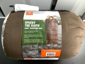 Speedy The Sloth Kids Sleeping Bag, Appears New