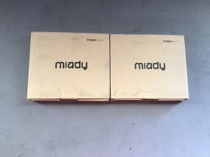 Miady, Power Bank, AS-TPB21, 2 Pack, LOT of 2, Like New, Retail - $21.99 Each