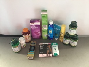 Miscellaneous Health/Personal Care Items, LOT of 15