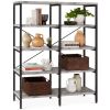 Industrial Bookshelf for Living Room, Walkway w/ Elevated Design - 55in