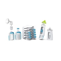Kiinde Twist Universal Direct-Pump Feeding System Starter Kit for Leak-Free and Transfer-Free Breastmilk Collection - Appears New