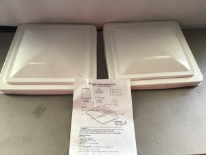 Rv Vent Covers, 2 Pack, Like New, Retail - $24.99