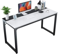 Foxemart 55&rdquo; Modern Office Desk, White/Black - Appears New&nbsp;&nbsp;