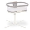 HALO&nbsp;BassiNest&nbsp;Luxe Swivel Sleeper with Nightlight, Vibration and Sound,&nbsp;Dove Gray Tweed - Appears New