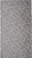 Lot of (2) Vantextile Area Rug Carpet Solid Trellis Design Moroccan Kitchen Runner Grippers Indoor & Outdoor Waterproof Non-Slip, Grey, 31.5x59inch&nbsp;- NEW