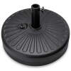 Plastic Patio Umbrella Base Pole Holder w/ Adjustable Knob 