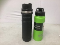 Lot of (2) Water Bottles, E-Comm Return