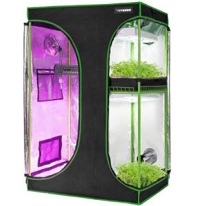 KINGSO 2-In-1 Grow Tent 72” Indoor Plant Growing Tents