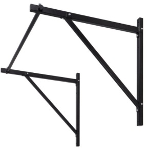 Wall-Mounted Home Gym Fitness Workout Pull-Up Bar/ 330lbs Cap - 50in