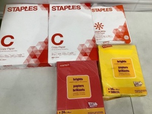 Lot of (5) Misc Paper Reams, E-Comm Return