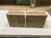 Case of 4" x 6" Direct Thermal Labels. Includes (20) Rolls of 450 Each
