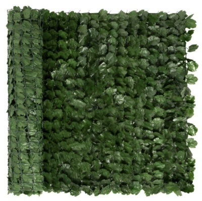 Outdoor Faux Ivy Privacy Screen Fence, Appears New