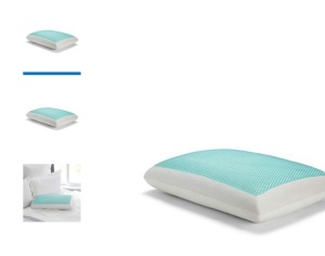 Sealy Essentials, Memory Foam Gel, Cooling Pillow, Like New - $69.99