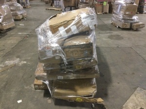 Pallet of Uninspected E-Commerce Returns