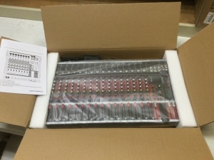 16-Channel Mixing Console. NEW