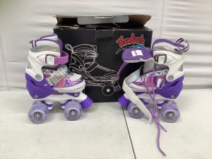 Truwheelz Kids Roller Skates, S, E-Comm Return