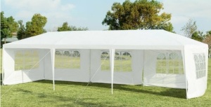 10' X 30' Outdoor Party Wedding 5 Sidewall Tent Canopy Gazebo