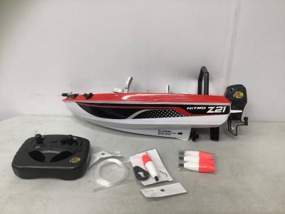 R/C Fishing Boat, Untested, E-Comm Return