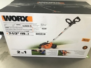 Worx, 12AMP, WG896, 7-1/2", 2-in-1, Edger/Trimmer, Like New, Retail - $92.79