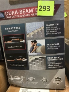 Dura-Beam Deluxe Comfort Headboard Airbed