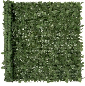 Outdoor Faux Ivy Privacy Screen Fence, 94x59in