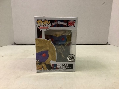 Power Rangers Goldar Pop Figure, Appears New