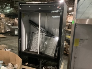 Maxx Cold MXM2-48RSHC 54" X-Series Merchandising Display Refrigerator with 48 Cu. Ft. Capacity - For Parts or Repair  