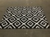 Metro Premium Area Rug 5' x 7' Black/White - Appears New