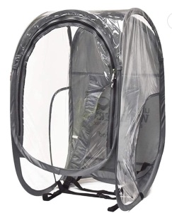 Under the Weather ShieldPod 1-Person Wearable Protective Barrier, Appears new