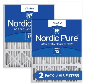 Nordic Pure, AC/Furnance Filters, 20x25x5, Like New, Retail - $65.07