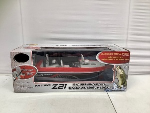 R/C Fishing Boat, Untested, E-Comm Return