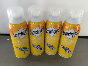 Scotchgard 3M, Outdoor Sun/Water Shield, LOT of 4 , New, Retail - $9.98 Each