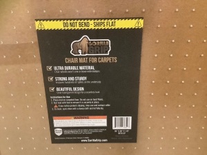 Gorilla Grip Chair Mat for Carpet, Appears new