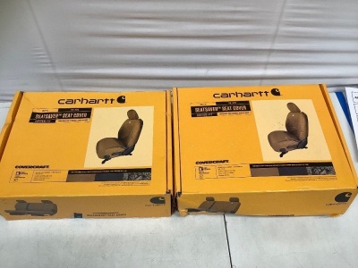 Lot of (2) Carhartt Seat Covers, E-Comm Return