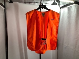 Red Head Safety Vest, OSFM, Appears New