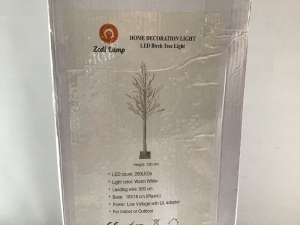 Zcdl Lamp, Home Decoration Light, 200 LED's, White, Like New, Retail - $47.99