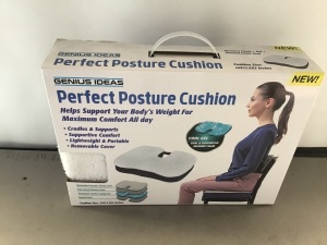 Genius Ideas, Perfect Posture, Cushion, Like New, Retail - $24.99