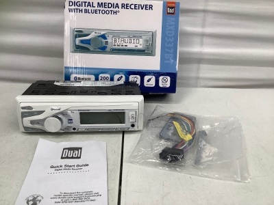 Marine Dual Digital Media Receiver, Untested, E-Comm Return