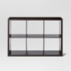 Threshold 6 Cube Organizer Shelf 13" in Avington Finish. Appears New