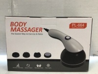Multifunctional Body Massager, 3 accessory&nbsp;tools , Appears New, Powers Up