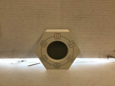 Znewtech, Hexagon Rotating Timer, Appears New, Powers Up