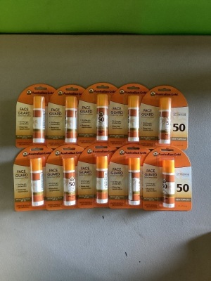 Austrlian Gold, Face Guard, Broad Spectrum, SPF 50, LOT of 10, $19.99 Each