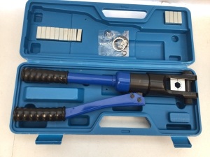 Hydraullic Crimping Tools, Dies, and Carrying Case, Appears New