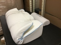 Memory Foam Wedge and Half Moon Pillow - Appear New&nbsp;